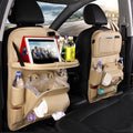 PU Leather Car Storage Bag Multifunction Seat Back Waterproof