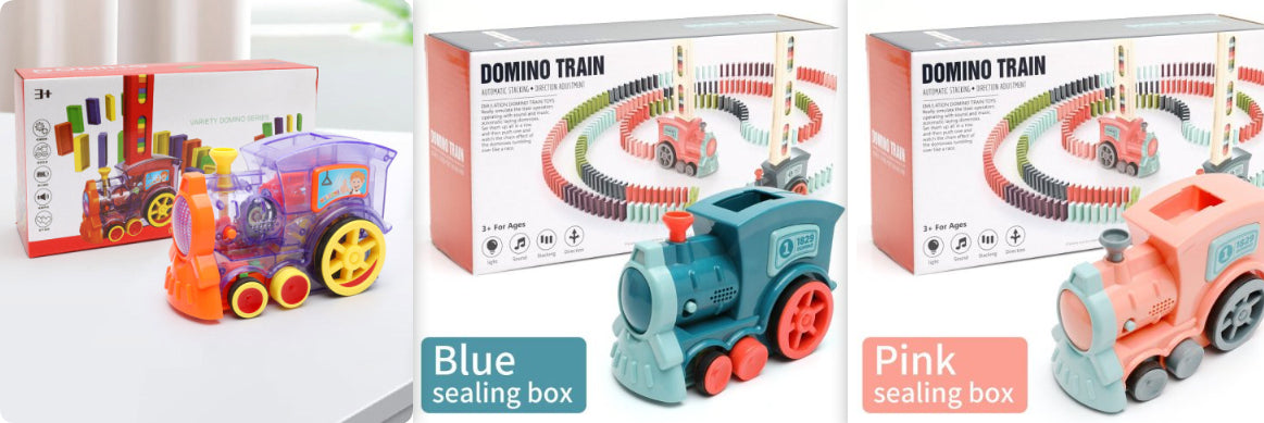 Building Blocks Electric Train Toy