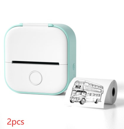 Portable Mini Thermal Label Printer Bluetooth