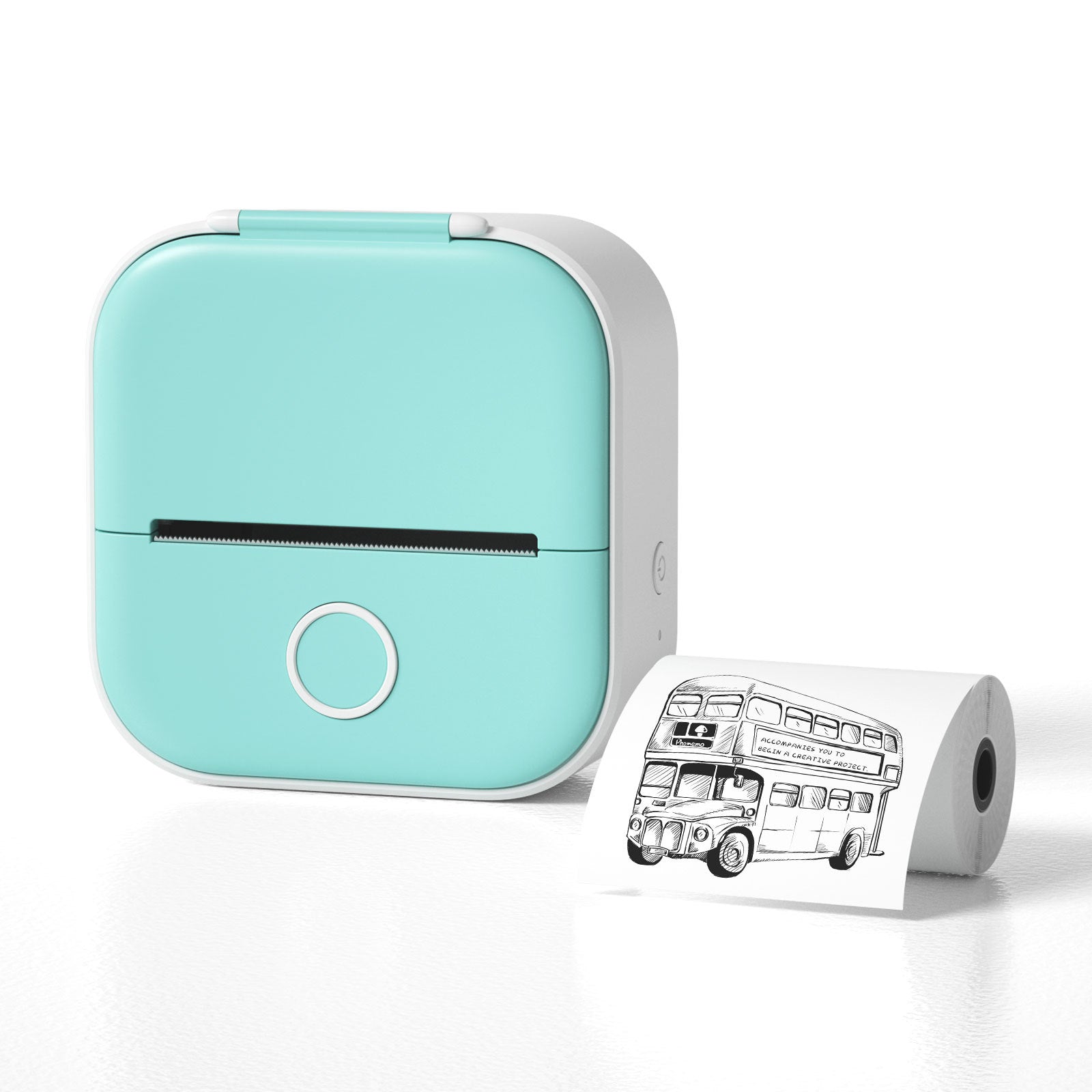 Portable Mini Thermal Label Printer Bluetooth