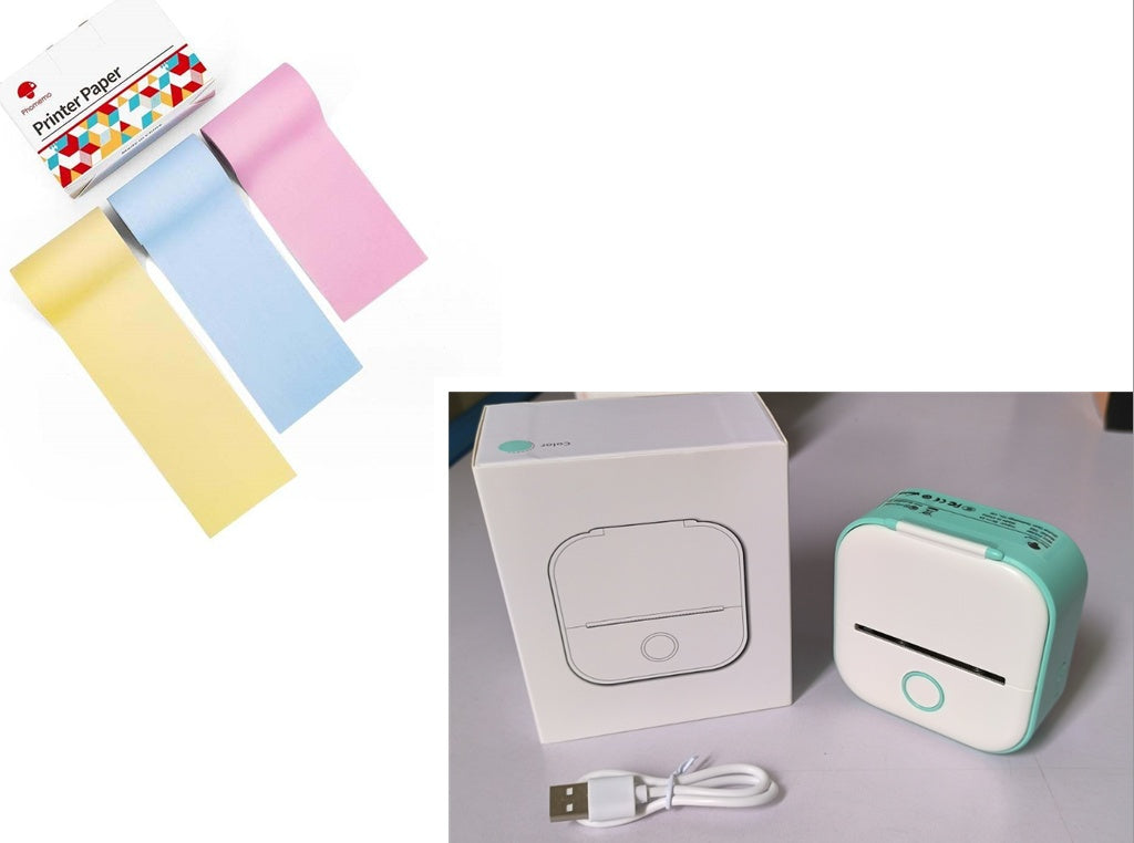 Portable Mini Thermal Label Printer Bluetooth