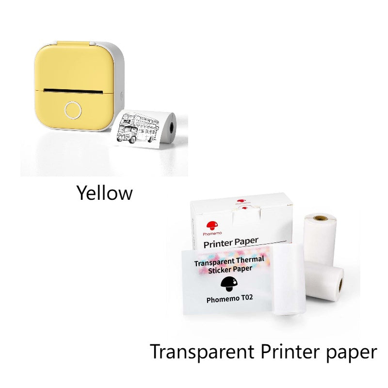 Portable Mini Thermal Label Printer Bluetooth