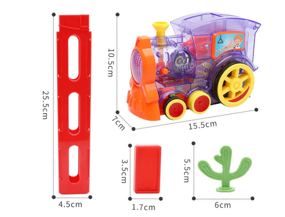 Building Blocks Electric Train Toy