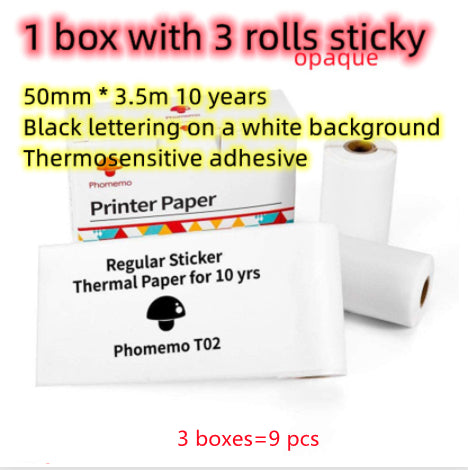 Portable Mini Thermal Label Printer Bluetooth