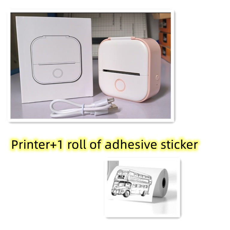 Portable Mini Thermal Label Printer Bluetooth