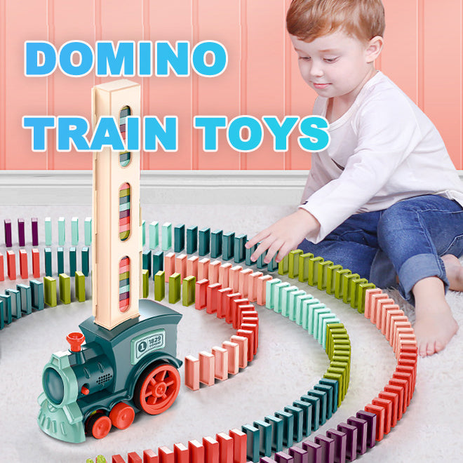 Building Blocks Electric Train Toy