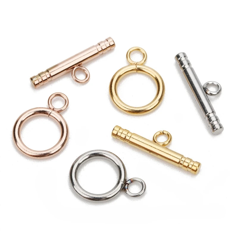 Stainless Steel OT Clasps Connectors DIY Jewelry Maker