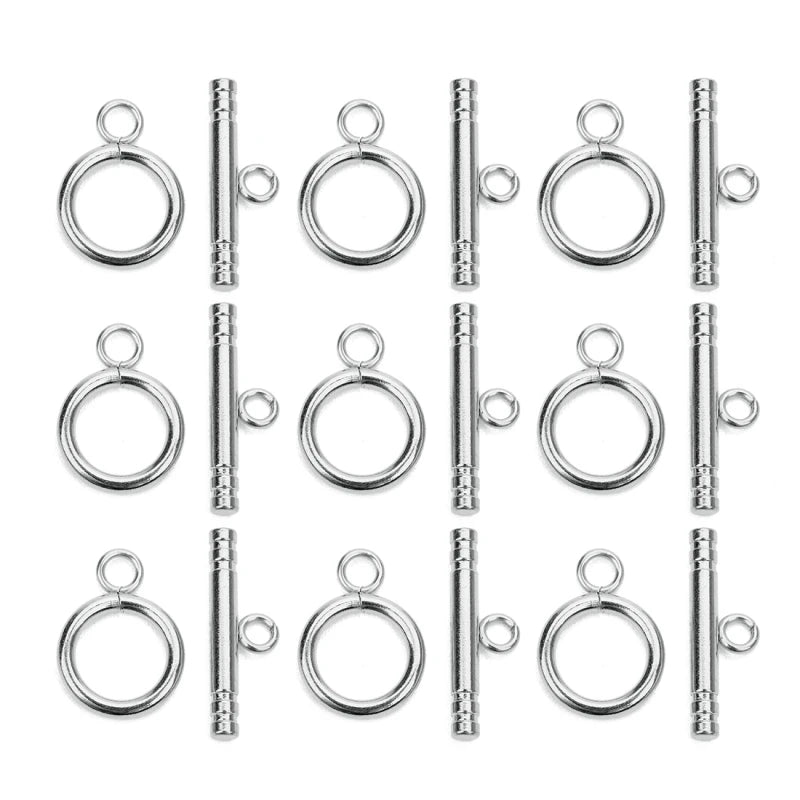 Stainless Steel OT Clasps Connectors DIY Jewelry Maker