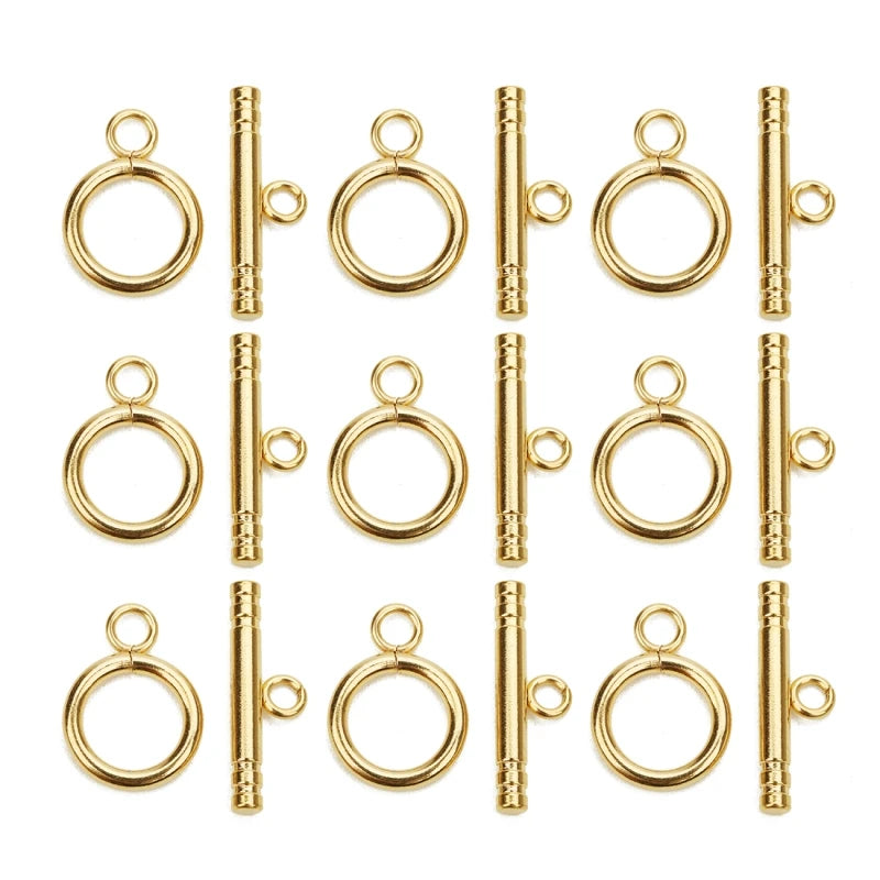Stainless Steel OT Clasps Connectors DIY Jewelry Maker