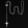 Holy Rosary Long Chain Beaded Catholic Necklace