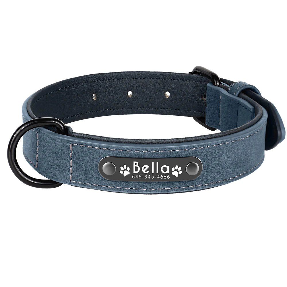 Dog Collars Personalized Custom Leather
