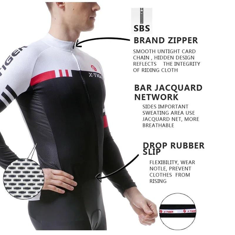X-Tiger Long Sleeve Outdoor Sports