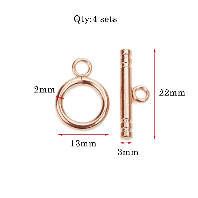 Stainless Steel OT Clasps Connectors DIY Jewelry Maker
