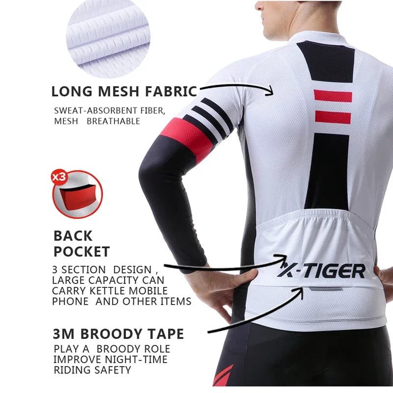 X-Tiger Long Sleeve Outdoor Sports