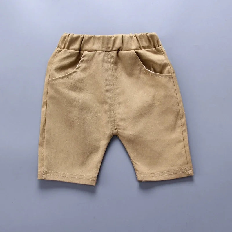 Summer new Clothing Sets boy Cotton casual children's wear Baby Boys T-shirt+ Shorts Pants 2 Pcs Clothes Sets