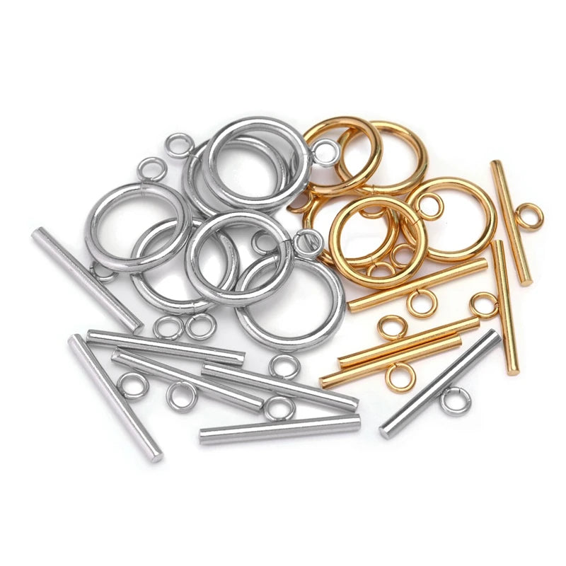 Stainless Steel OT Clasps Connectors DIY Jewelry Maker