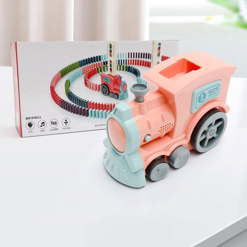 Building Blocks Electric Train Toy