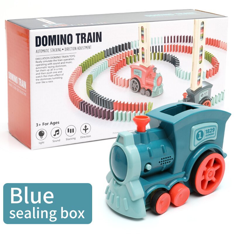 Building Blocks Electric Train Toy