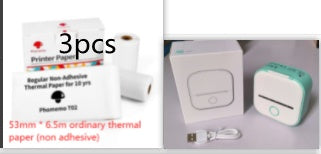 Portable Mini Thermal Label Printer Bluetooth