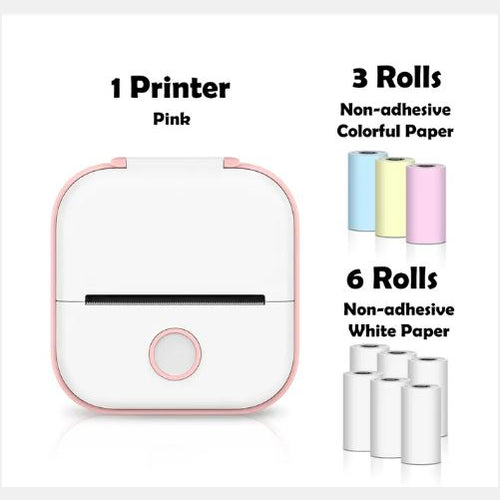 Portable Mini Thermal Label Printer Bluetooth