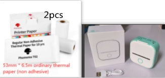 Portable Mini Thermal Label Printer Bluetooth
