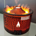 Ultrasonic Essential Oil Humidifier Volcano Aromatherapy Machine Jellyfish Air Flame Diffuser