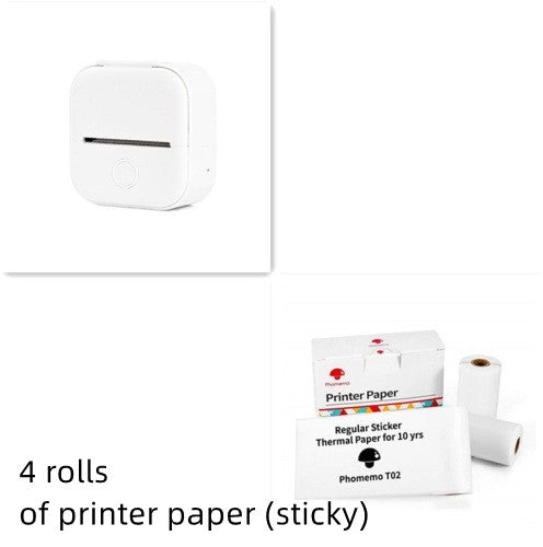 Portable Mini Thermal Label Printer Bluetooth