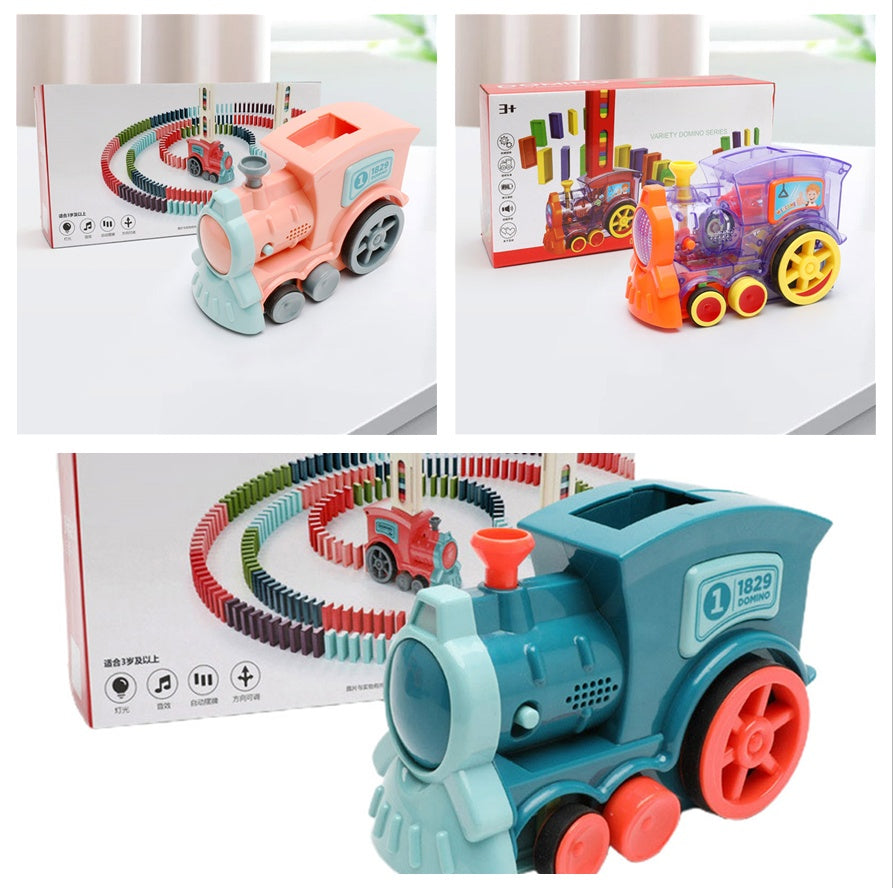 Building Blocks Electric Train Toy