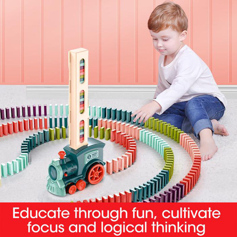 Building Blocks Electric Train Toy