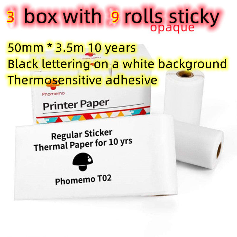 Portable Mini Thermal Label Printer Bluetooth