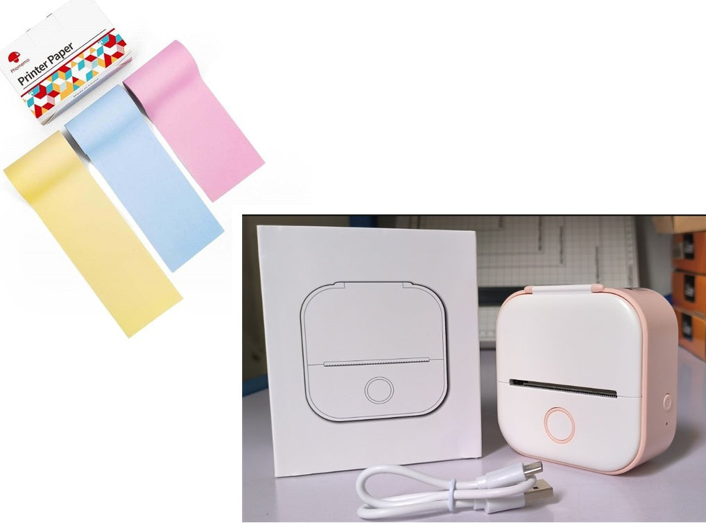Portable Mini Thermal Label Printer Bluetooth